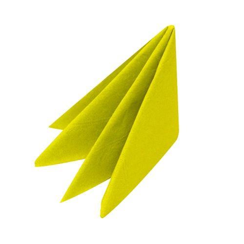 40cm 2ply Dinner Napkin Yellow