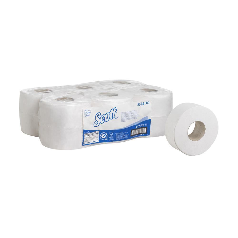 KC Scott Toilet Tissue - Mini Jumbo / Small Core