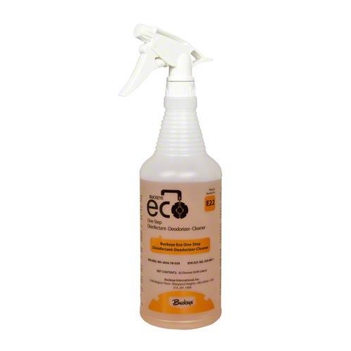 Buckeye ECO Spray Bottle - E22 OneStep Disinfectat