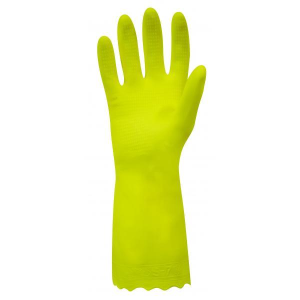 Yellow Latex Free Gloves Large