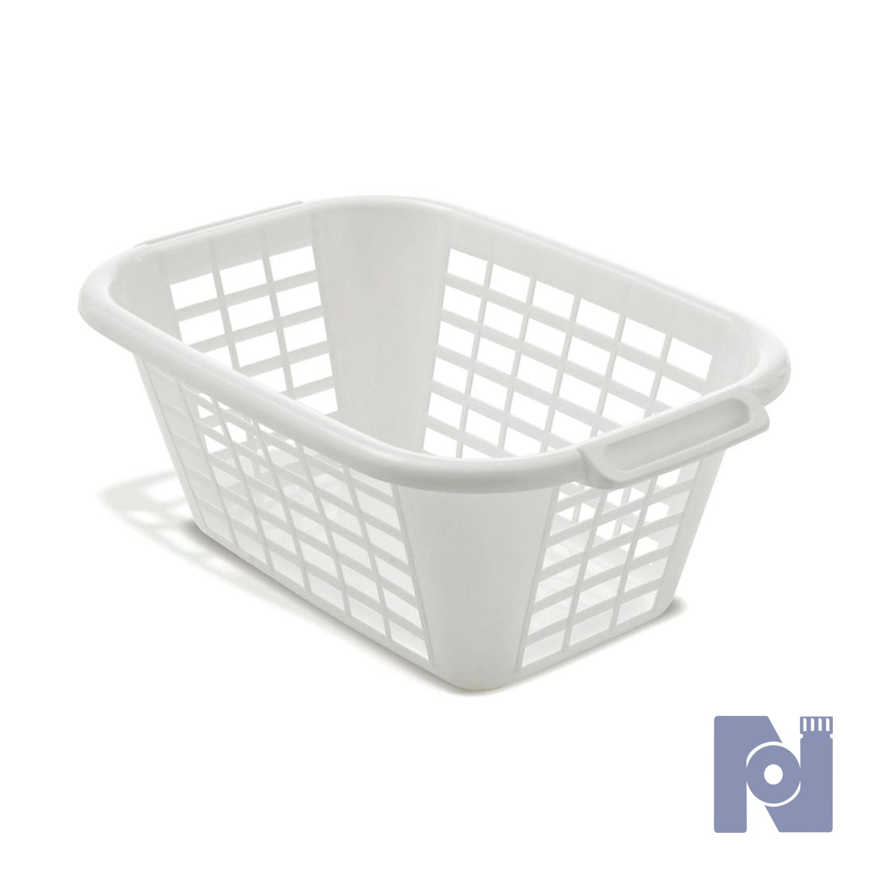 Addis White Laundry Basket
