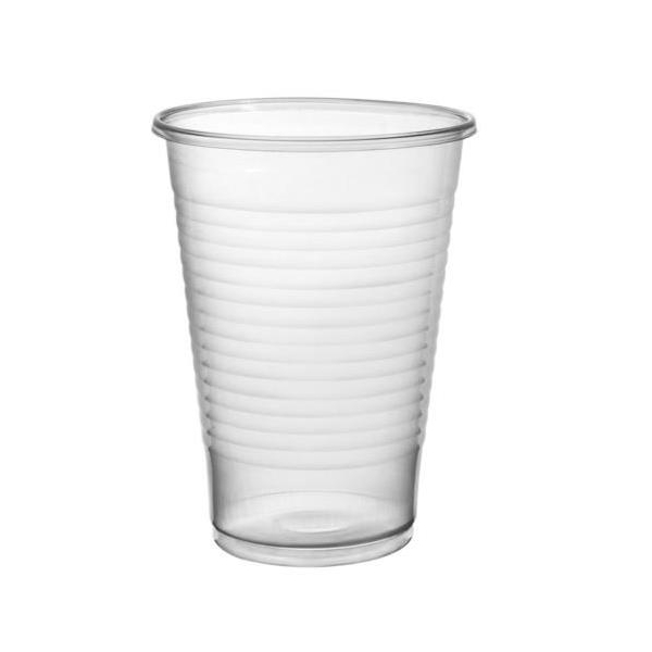 Clear Plastic Disposable Drinking Cup