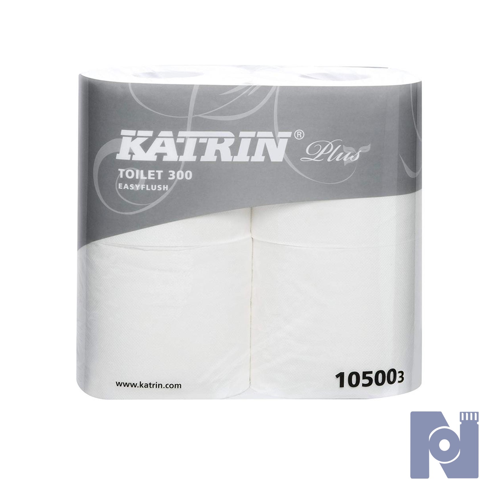 Katrin Plus EasyFlush Toilet Roll 300 Sheet