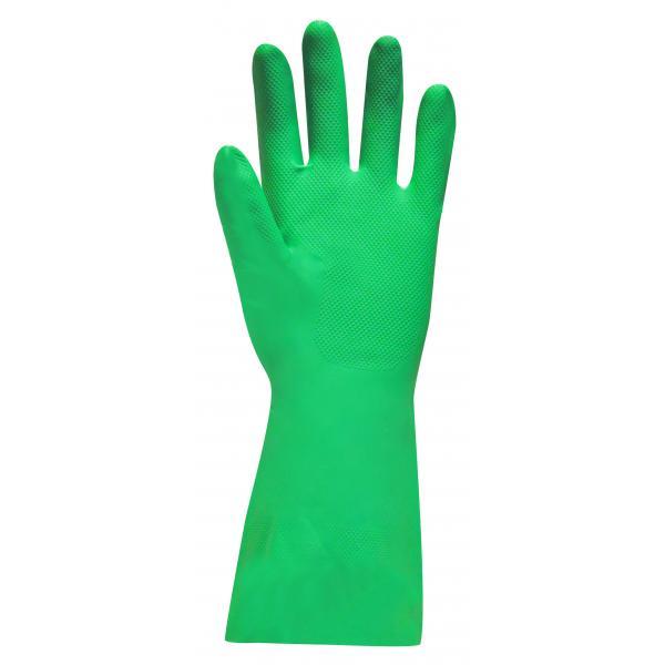 Green Nitrile Industrial Glove