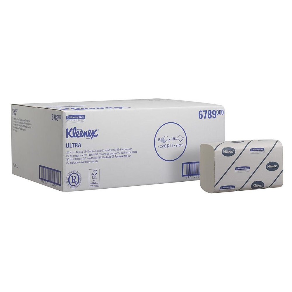 KC Kleenex Ultra Hand Towels - Interfolded / White