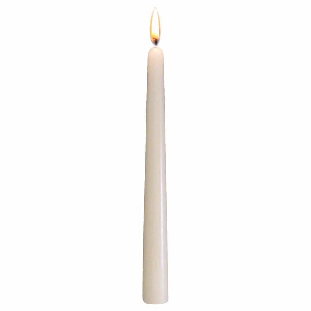 10" Tapered Candle - Ivory